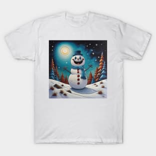 Happy snowman T-Shirt